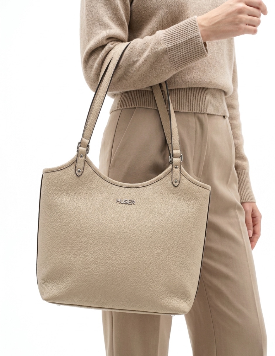 Bolsa tote de poliuretano para mujer 5