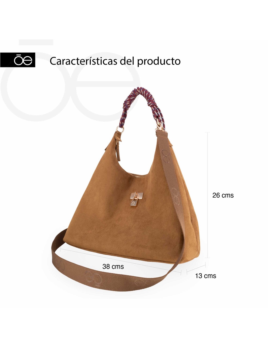 Bolsa hobo Bazania para mujer 9