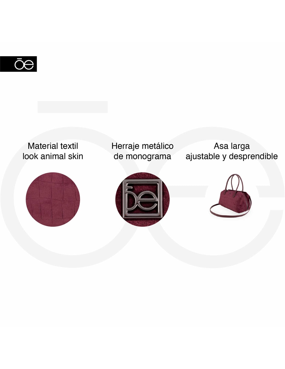 Bolsa satchel Nexolia para mujer 9