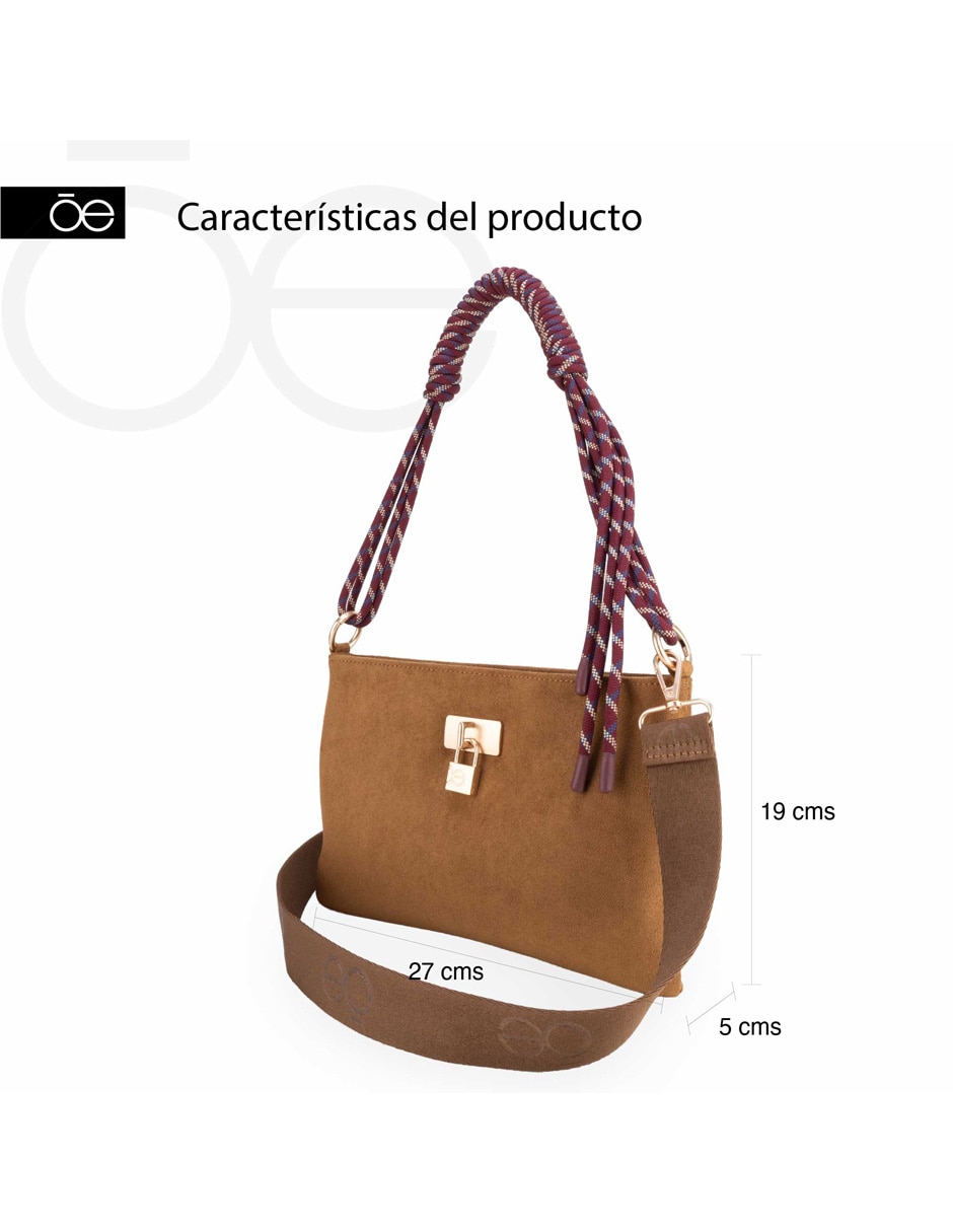 Bolsa crossbody Bazania para mujer 9