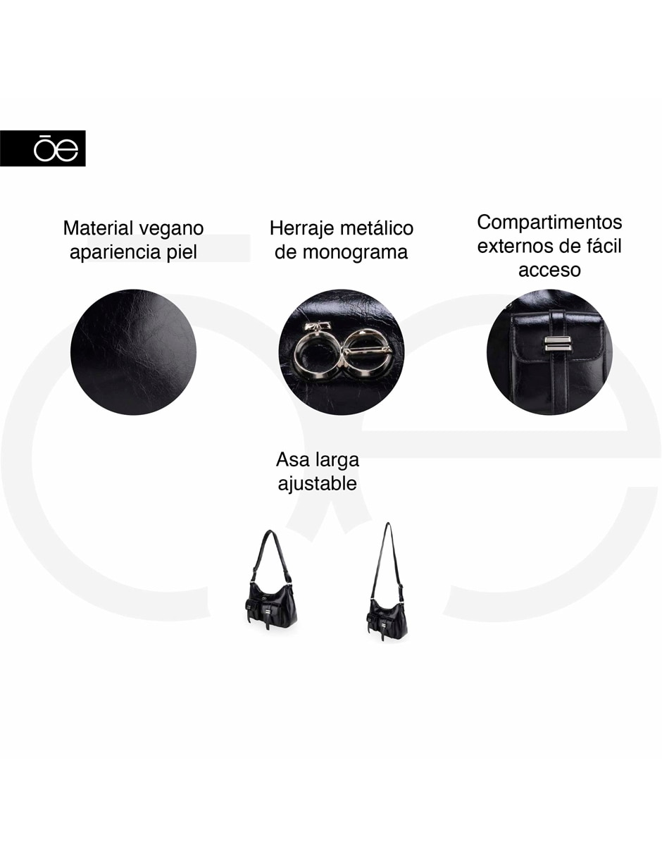 Bolsa shoulder eutimia para mujer 11