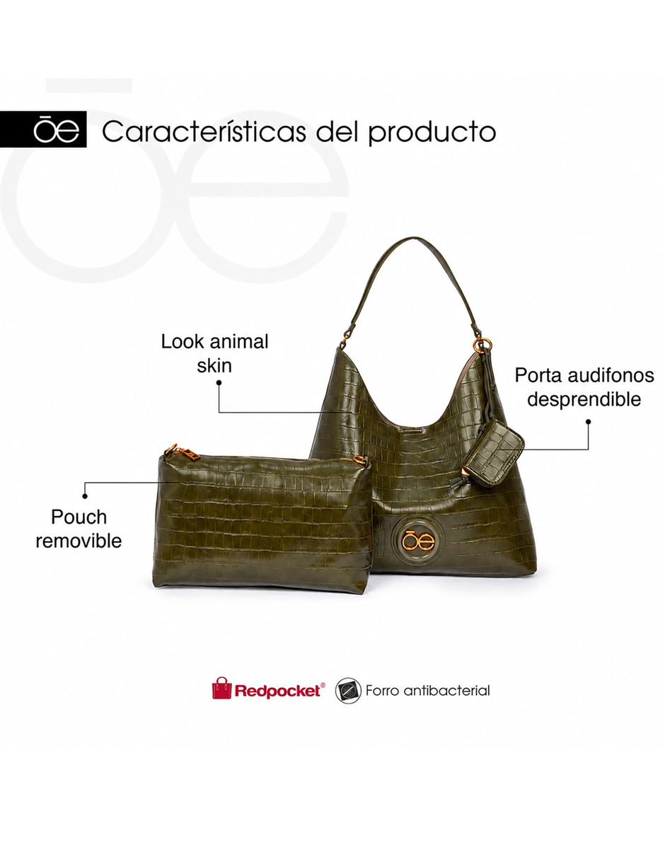 Bolsa hobo farbe para mujer 11