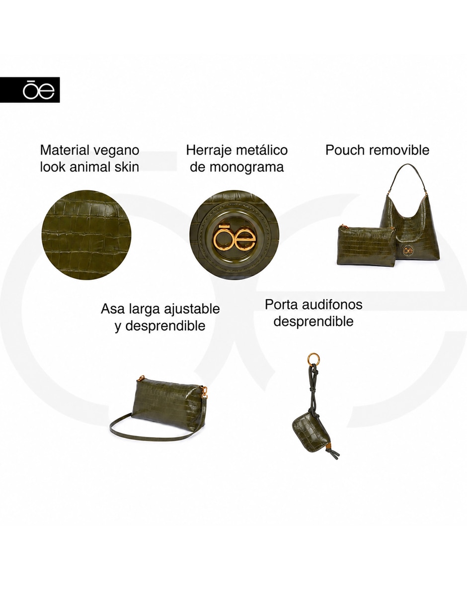 Bolsa hobo farbe para mujer 12