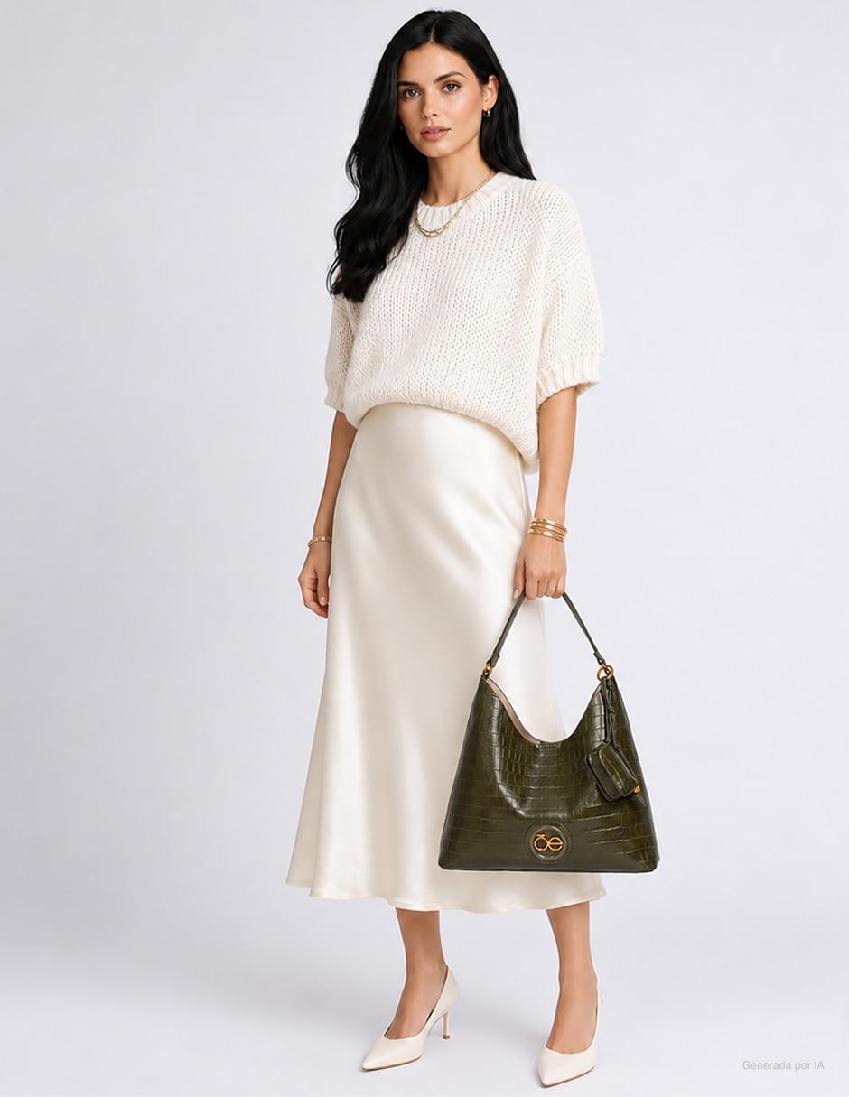 Bolsa hobo farbe para mujer 15