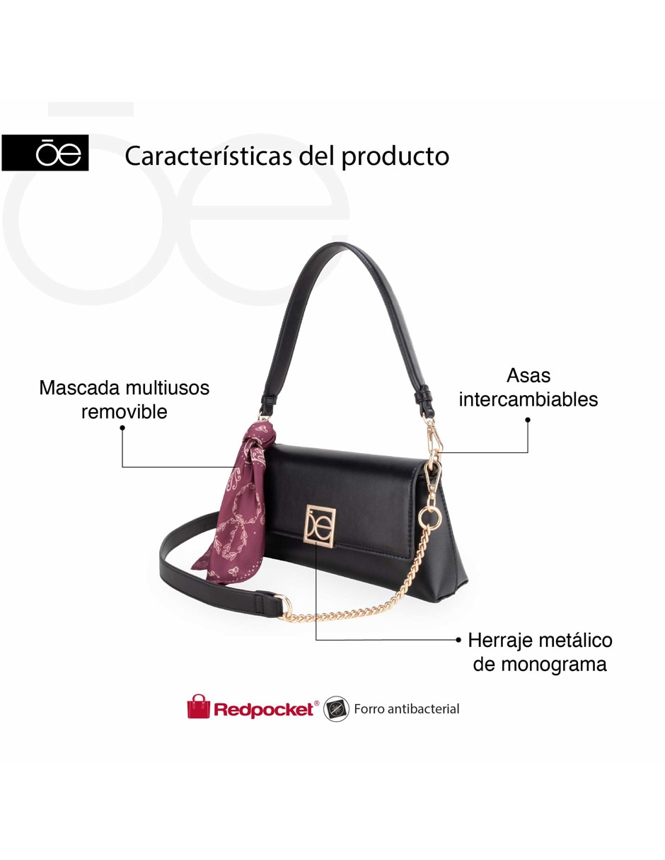 Bolsa shoulder Ichania para mujer 9