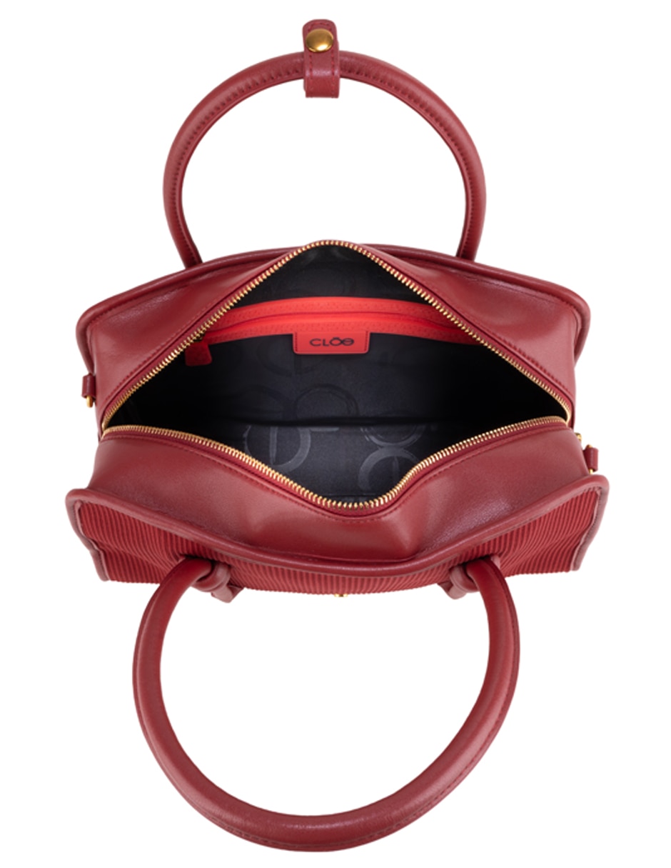 Bolsa bowler hundali para mujer 4