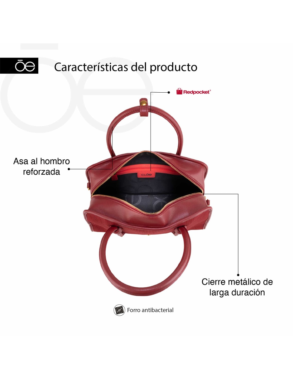 Bolsa bowler hundali para mujer 9