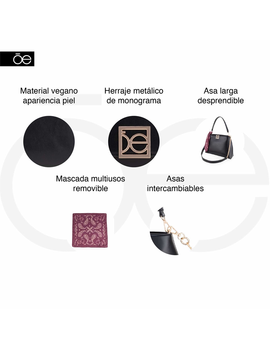 Bolsa satchel ichania para mujer 10