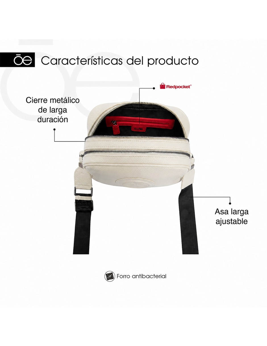 Bolsa crossbody zieguel para mujer 6