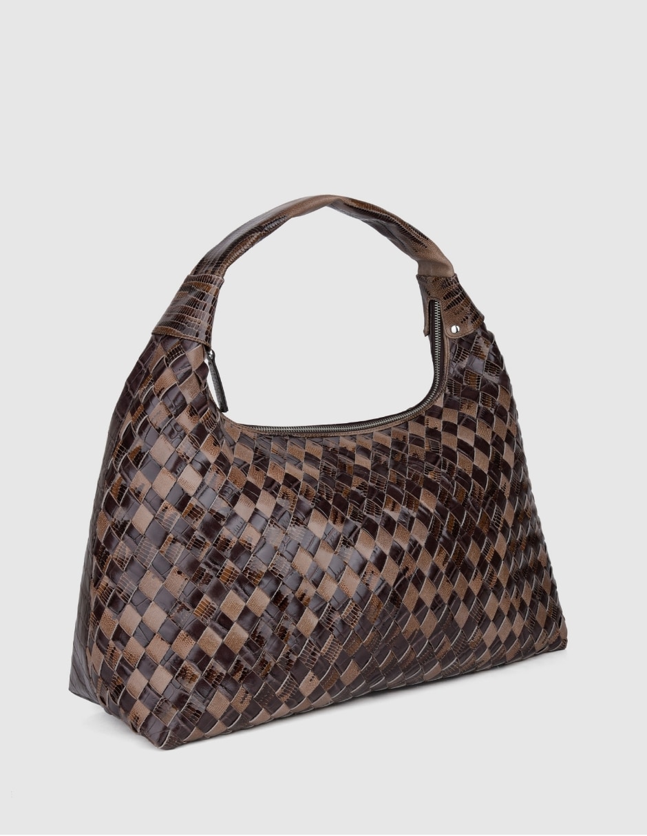 Bolsa shopper Viepr de piel para mujer 2