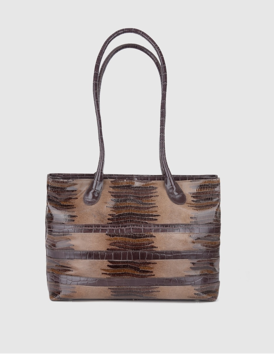 Bolsa tote Viper de piel para mujer