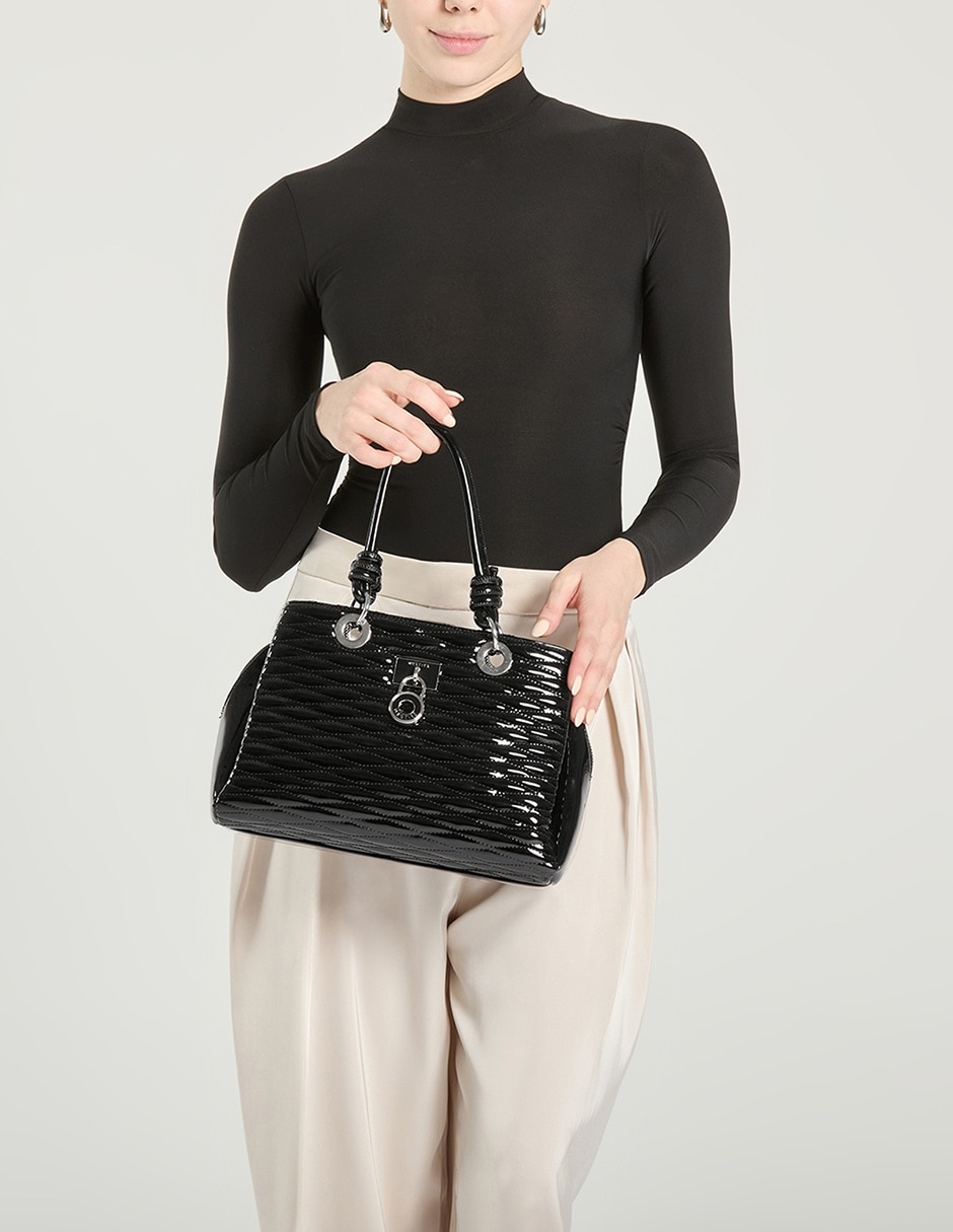 Bolsa satchel Arkas para mujer 6