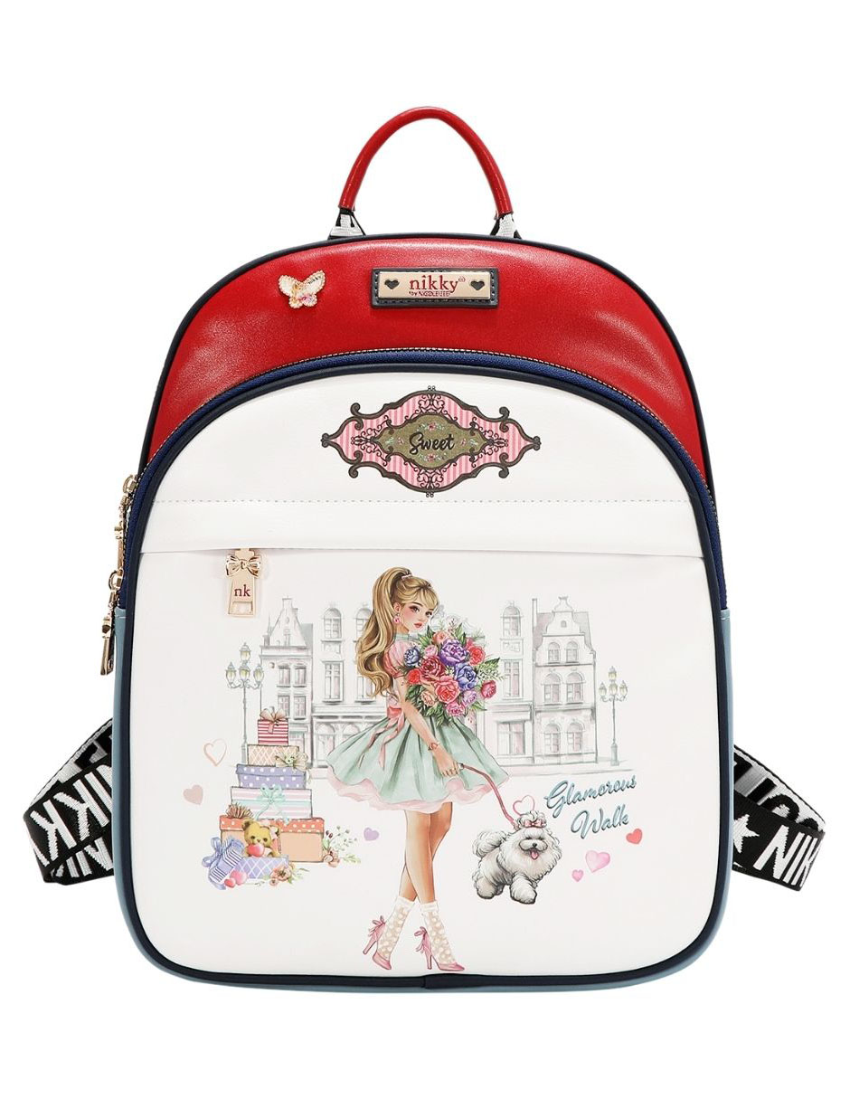 Mochila casual glamorous walk para mujer