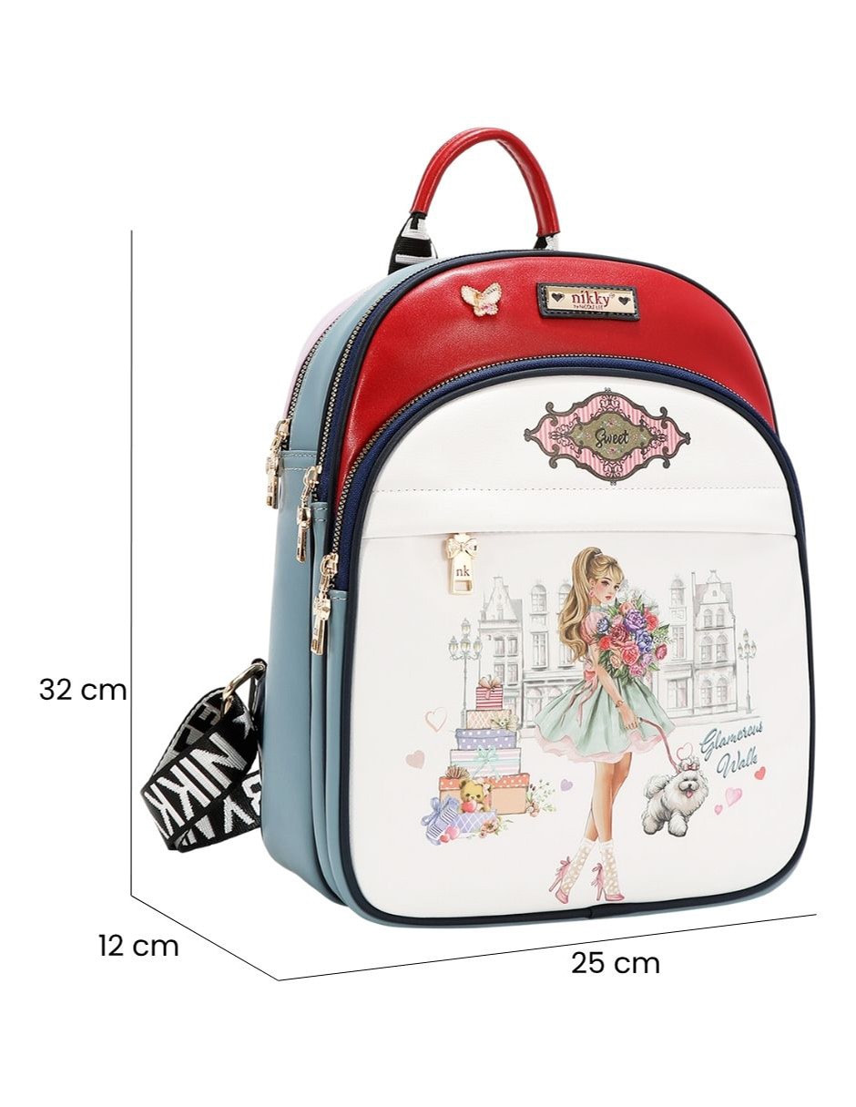 Mochila casual glamorous walk para mujer 7