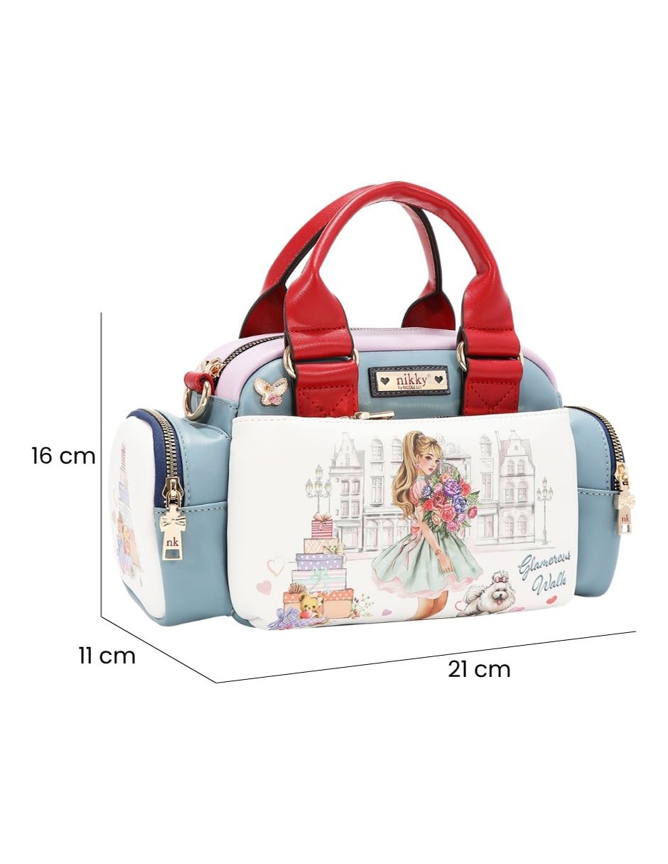 Bolsa satchel Glamorous Walk para mujer 8