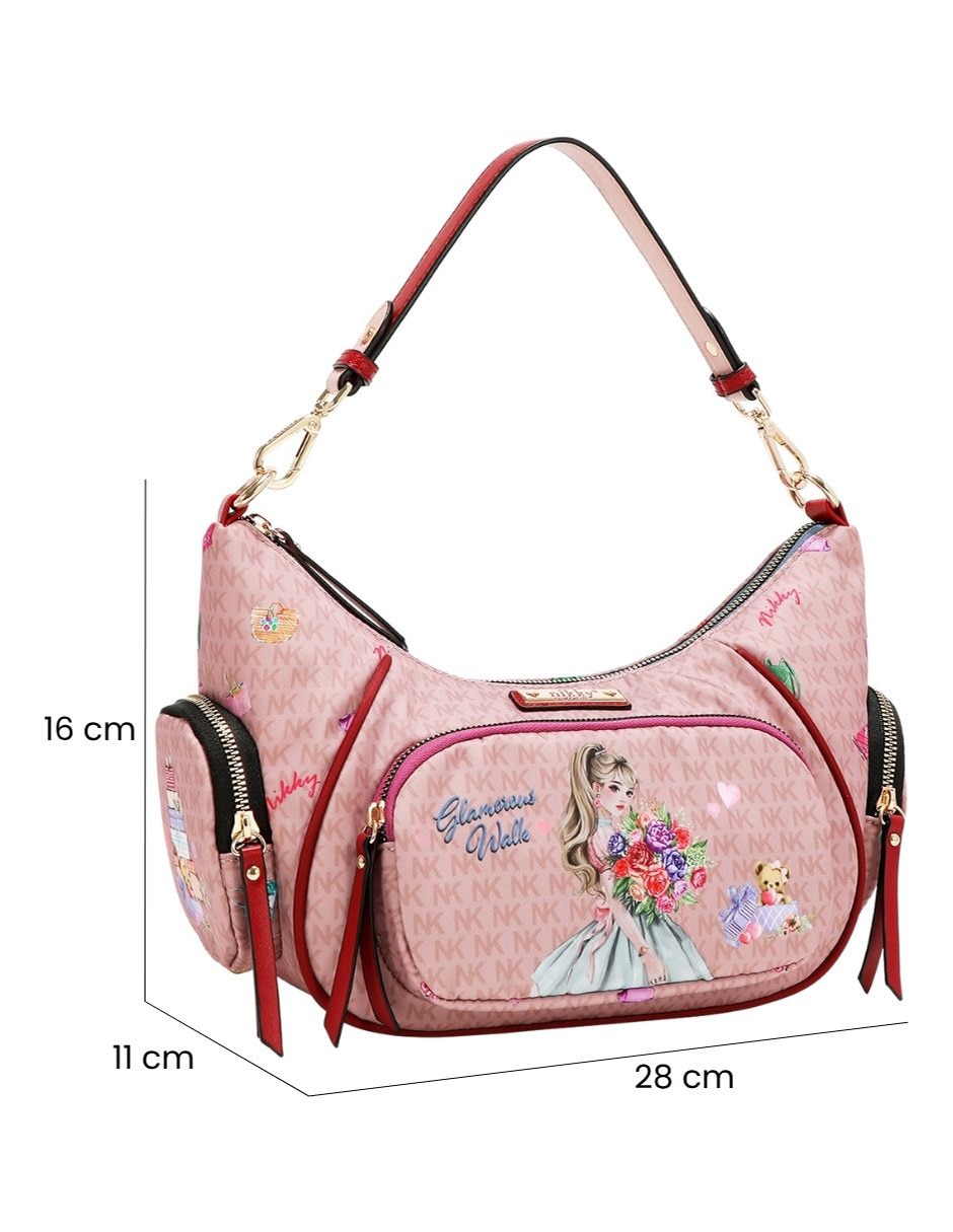 Bolsa shoulder Glamorous Walk para mujer 9