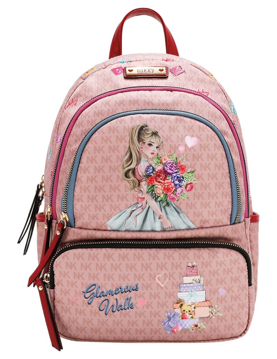 Mochila casual glamorous walk para mujer 1