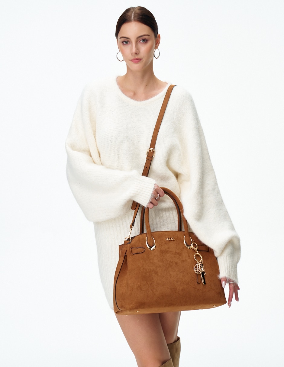 Bolsa satchel noelle para mujer 6