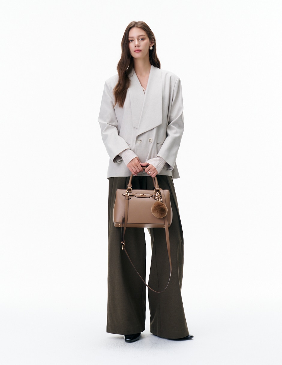 Bolsa satchel elle para mujer 7