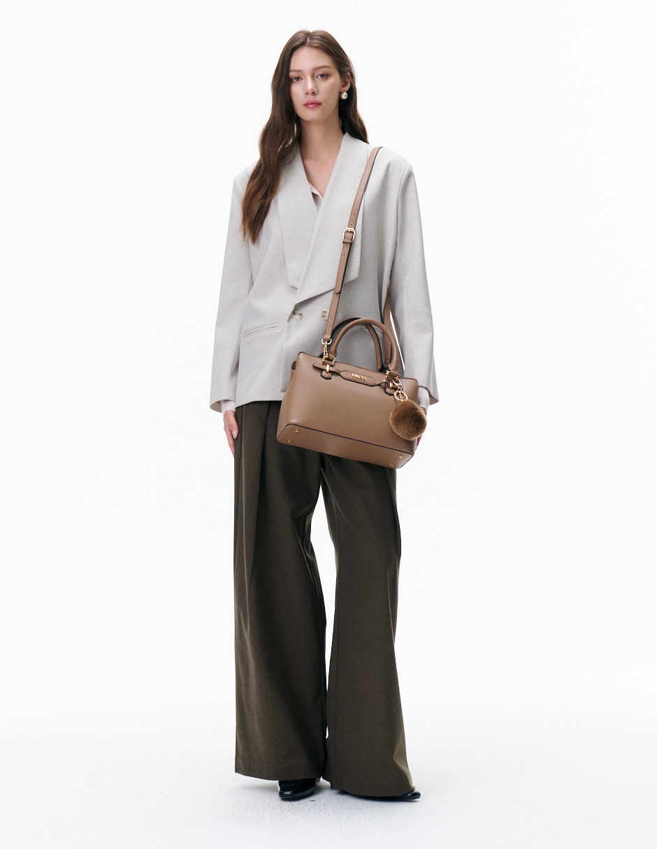 Bolsa satchel elle para mujer 8