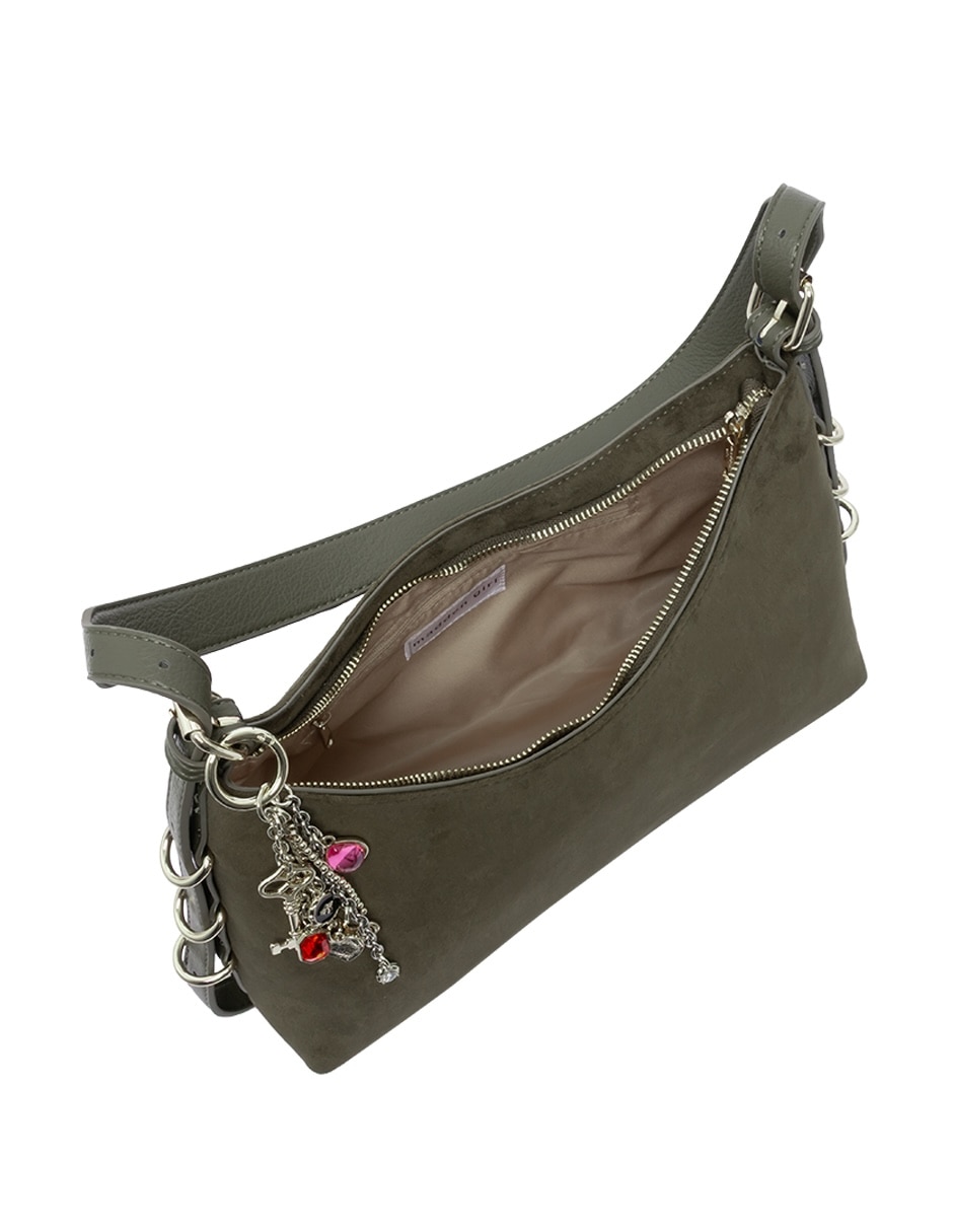 Bolsa shoulder Mg253156 de gamuza para mujer 4