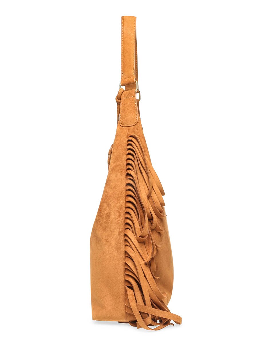 Bolsa hobo Mg261039 de gamuza para mujer 4
