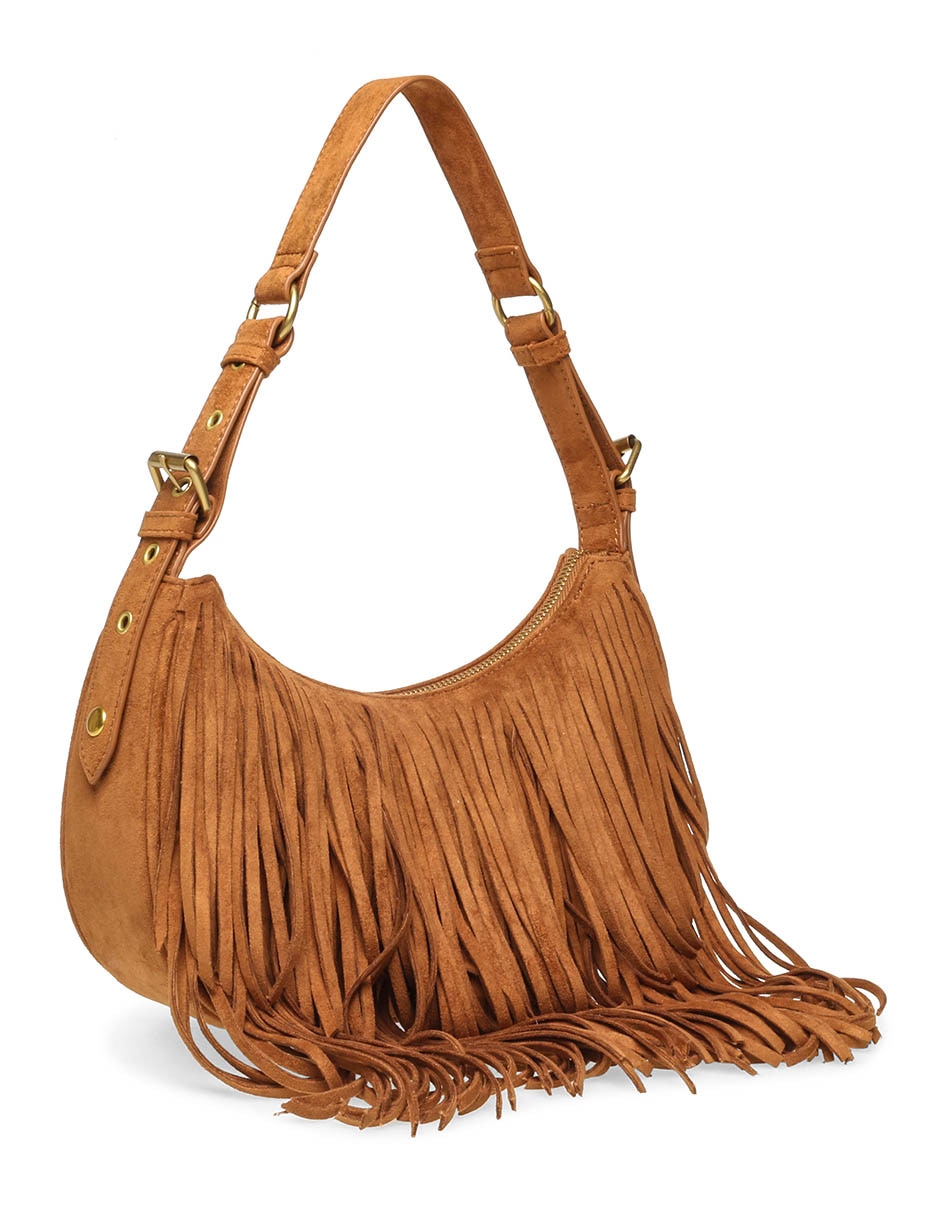 Bolsa shoulder Mg261057 de gamuza para mujer 6