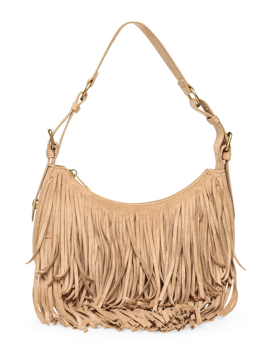 Bolsa shoulder Mg261057 de gamuza para mujer
