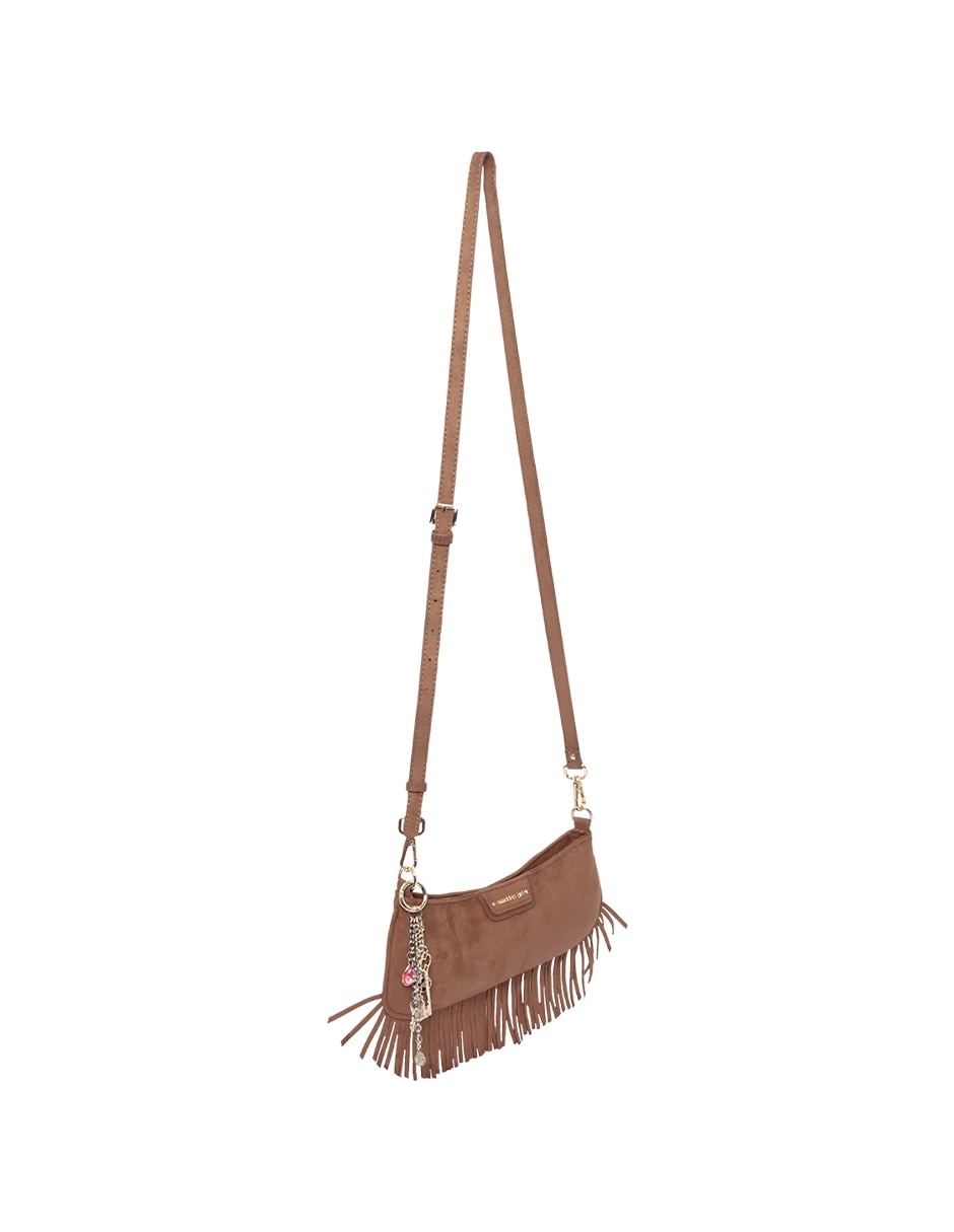 Bolsa shoulder Mg262175 de gamuza para mujer 2