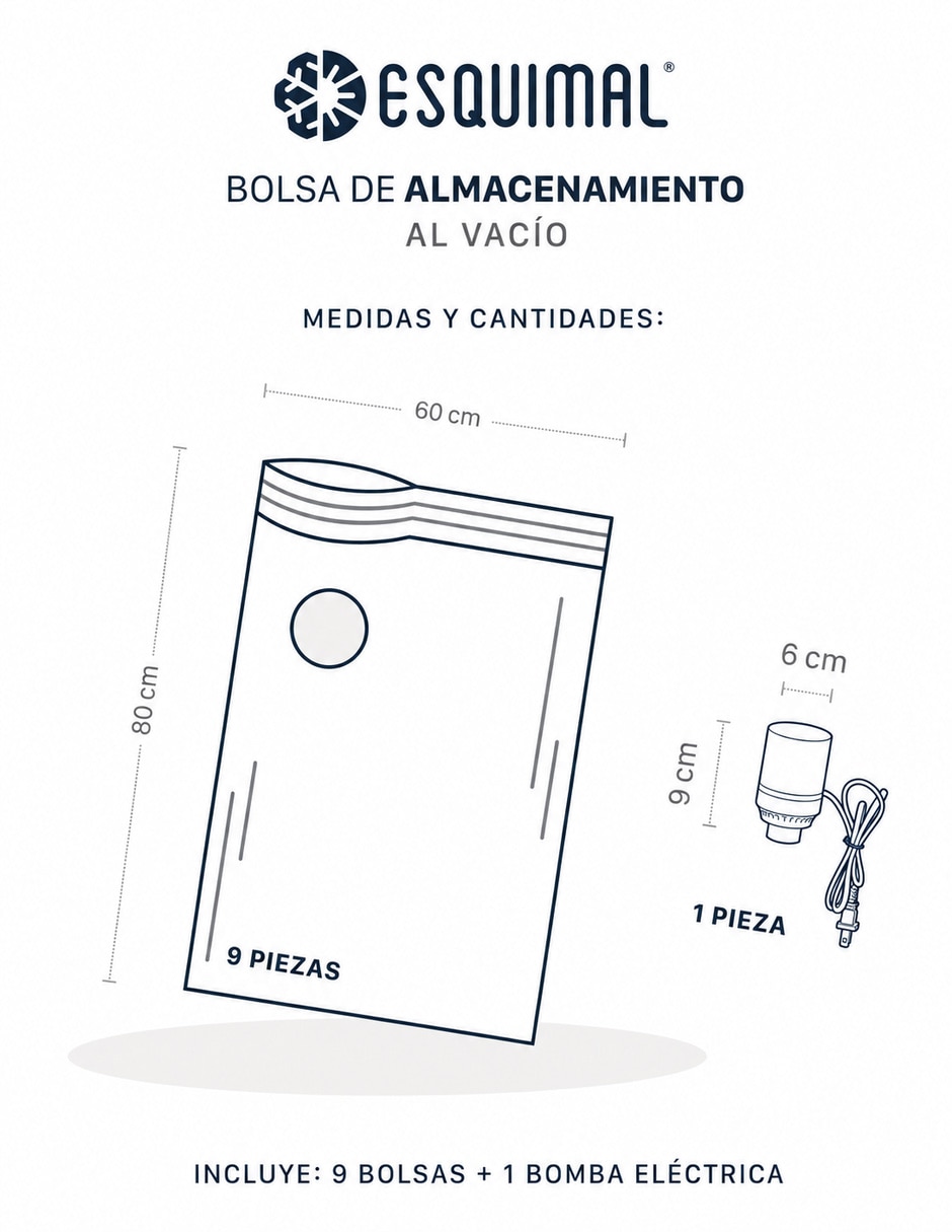 Bolsa al vacío 9