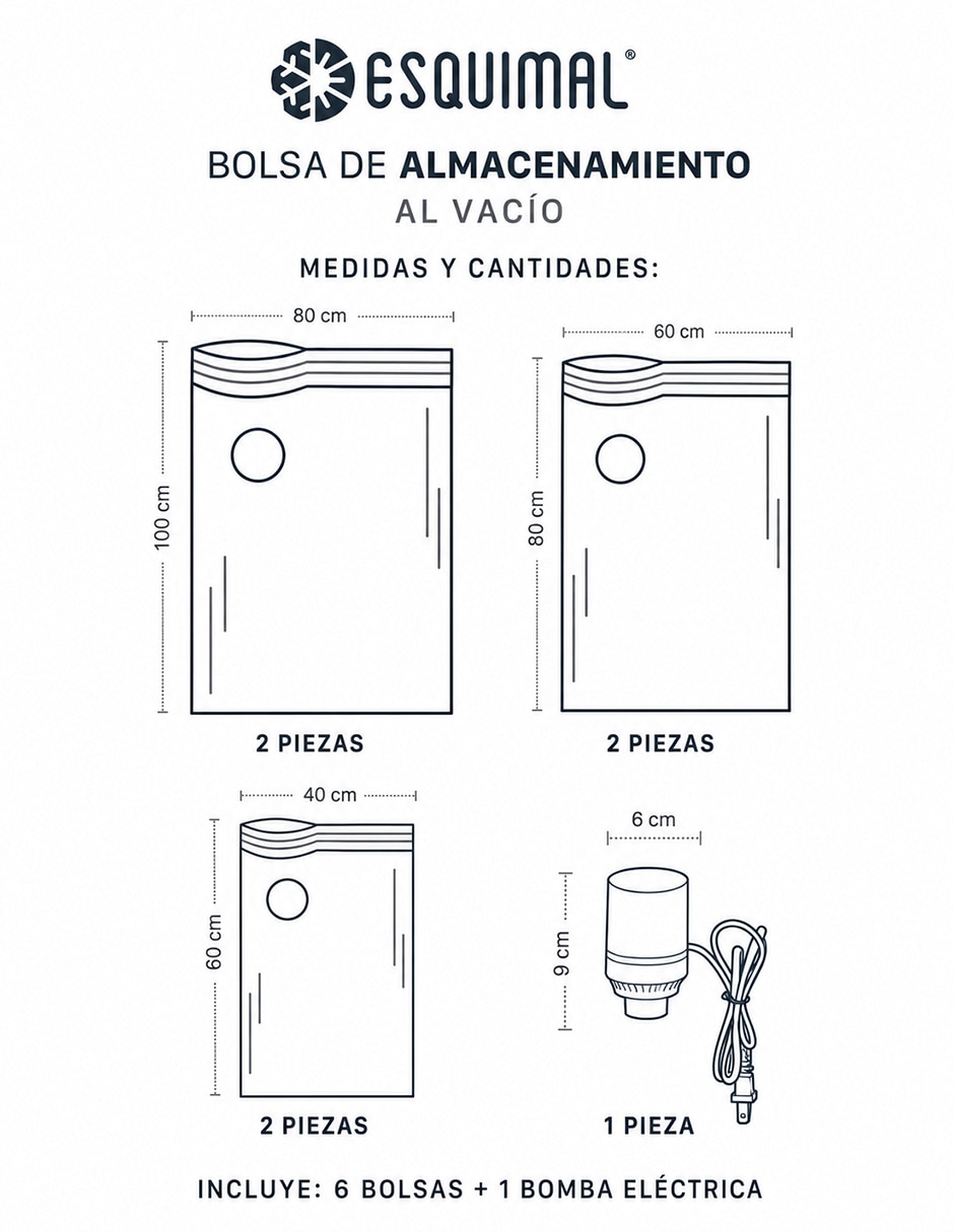 Bolsa al vacío 9