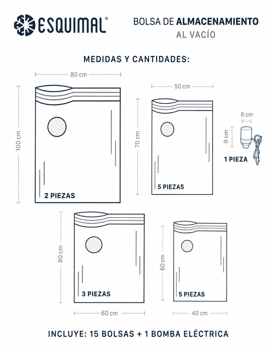 Bolsa al vacío 9