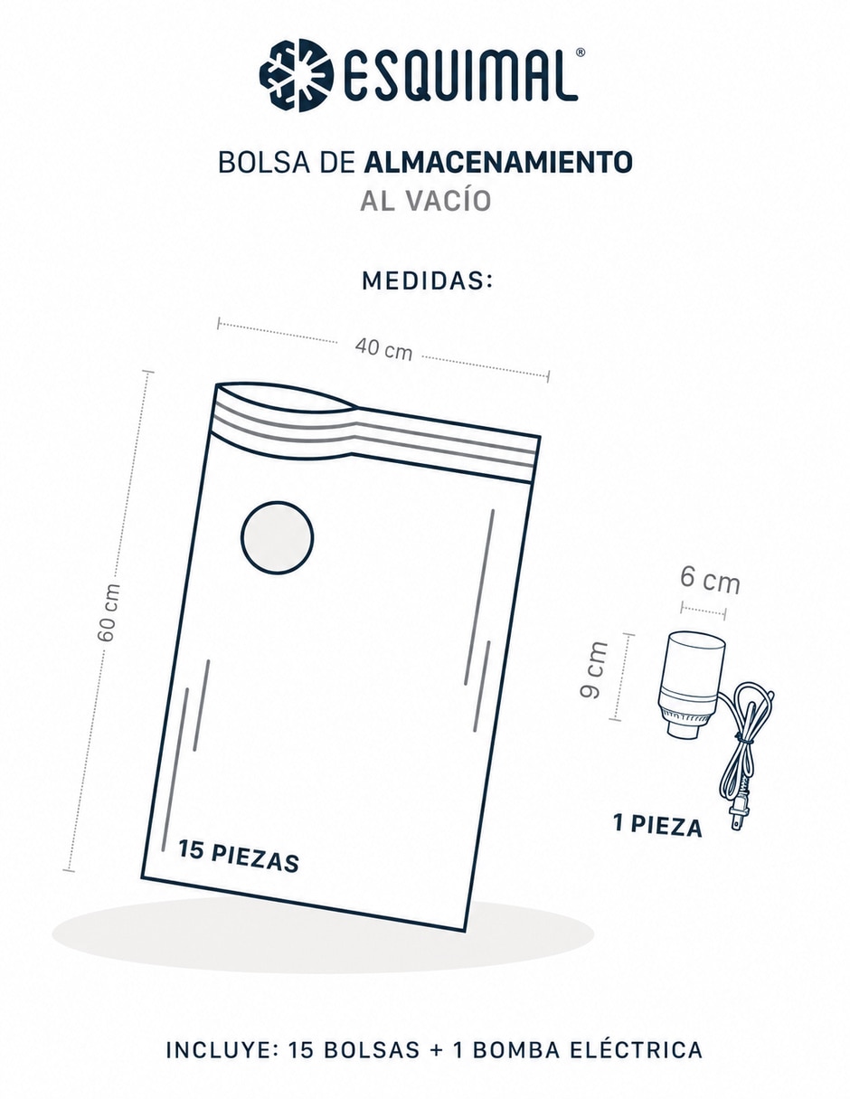 Bolsa al vacío 9
