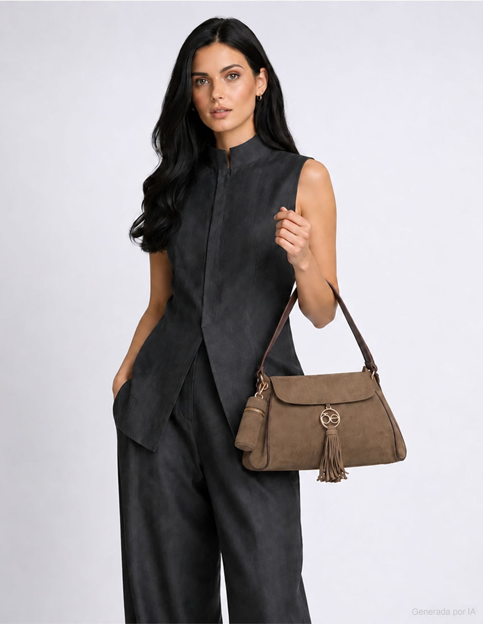 Bolsa satchel enebro para mujer 12