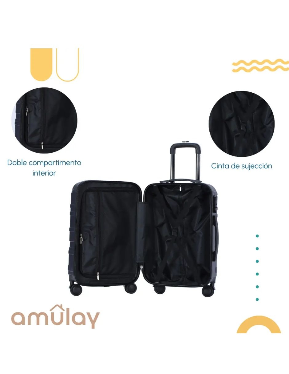 Maleta con ruedas carry on praga 5
