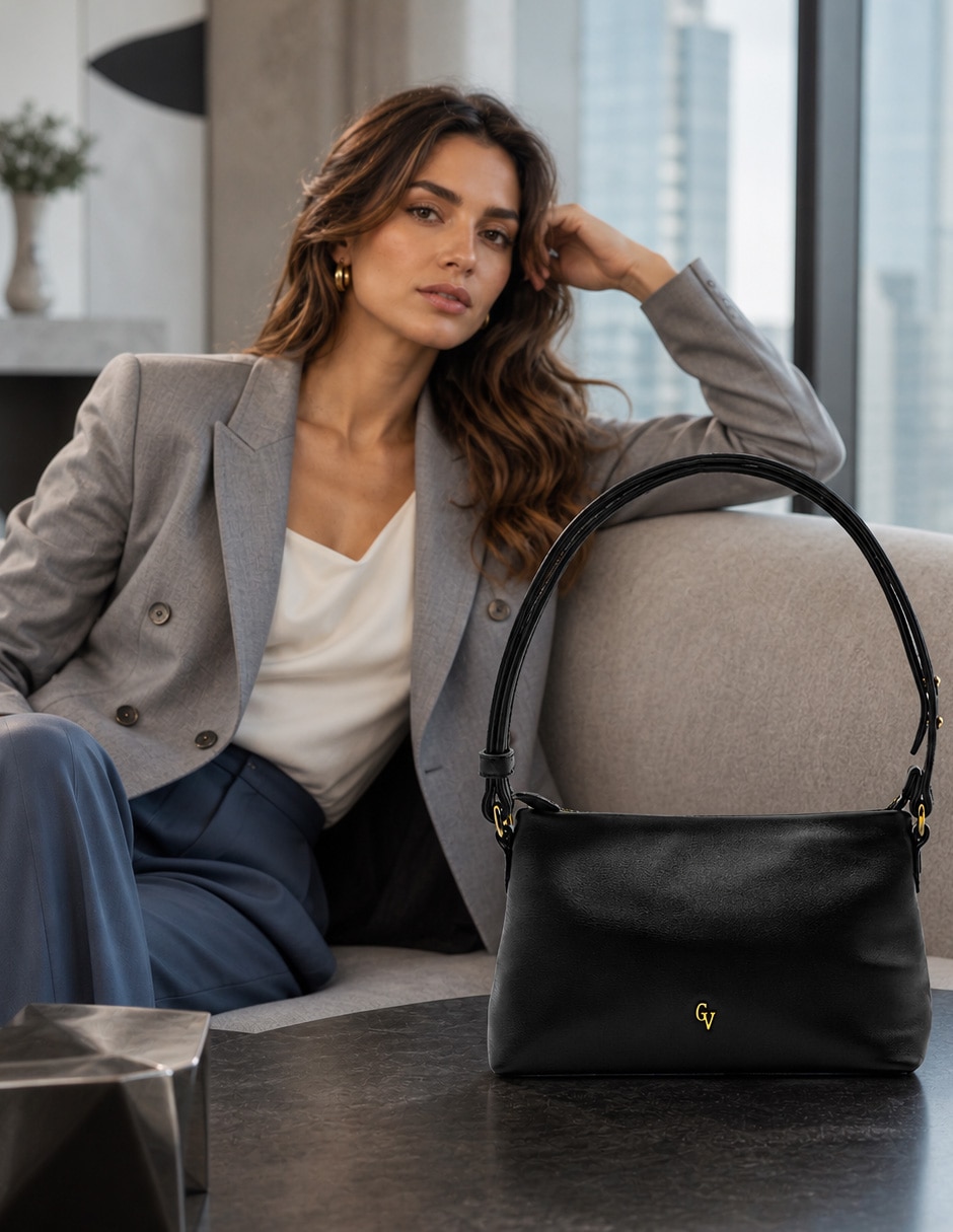 Bolsa crossbody mérida de piel para mujer 6