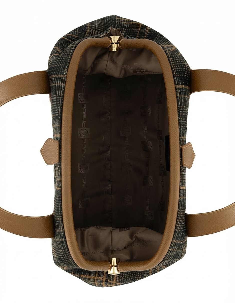 Bolsa bowler de piel para mujer 2