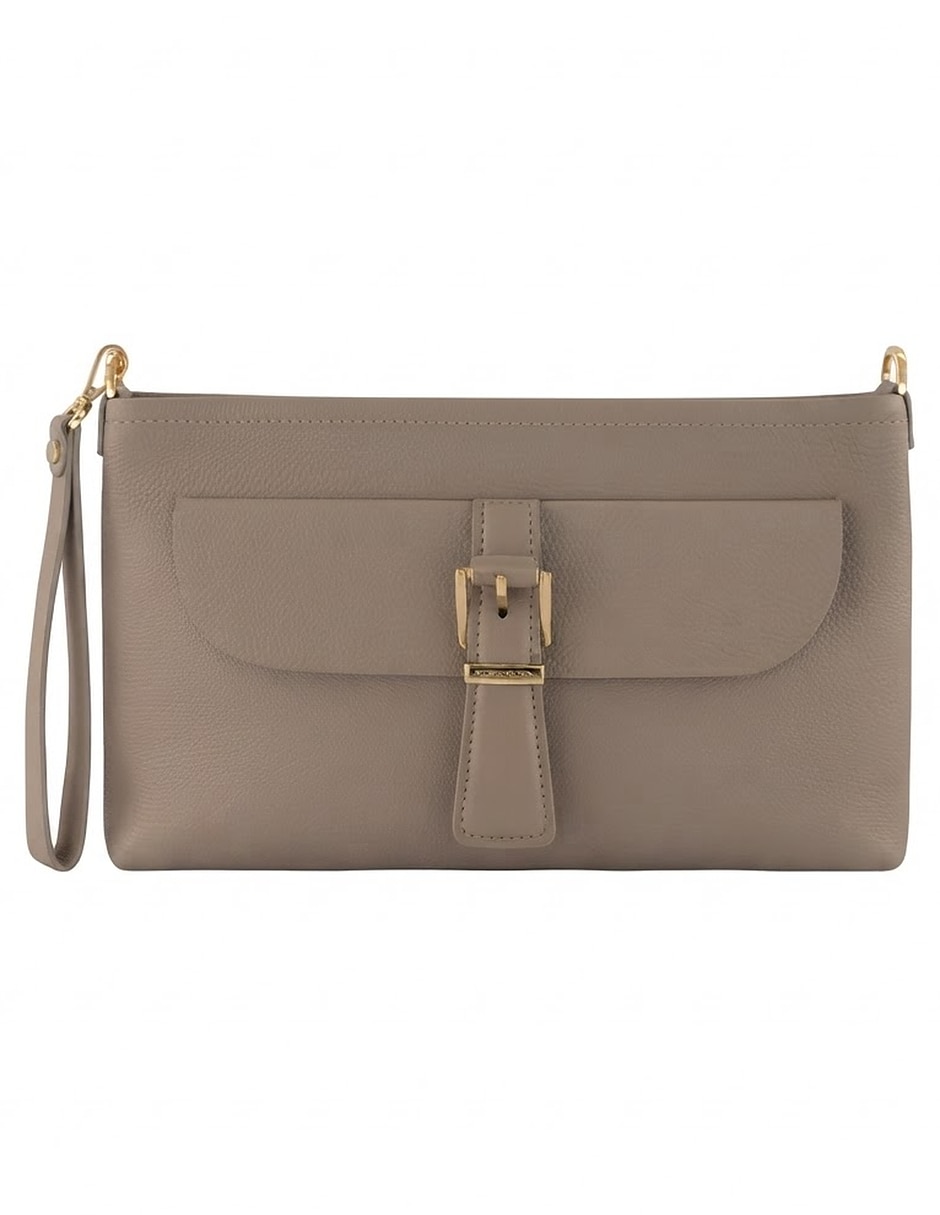 Bolsa bandolera de piel para mujer