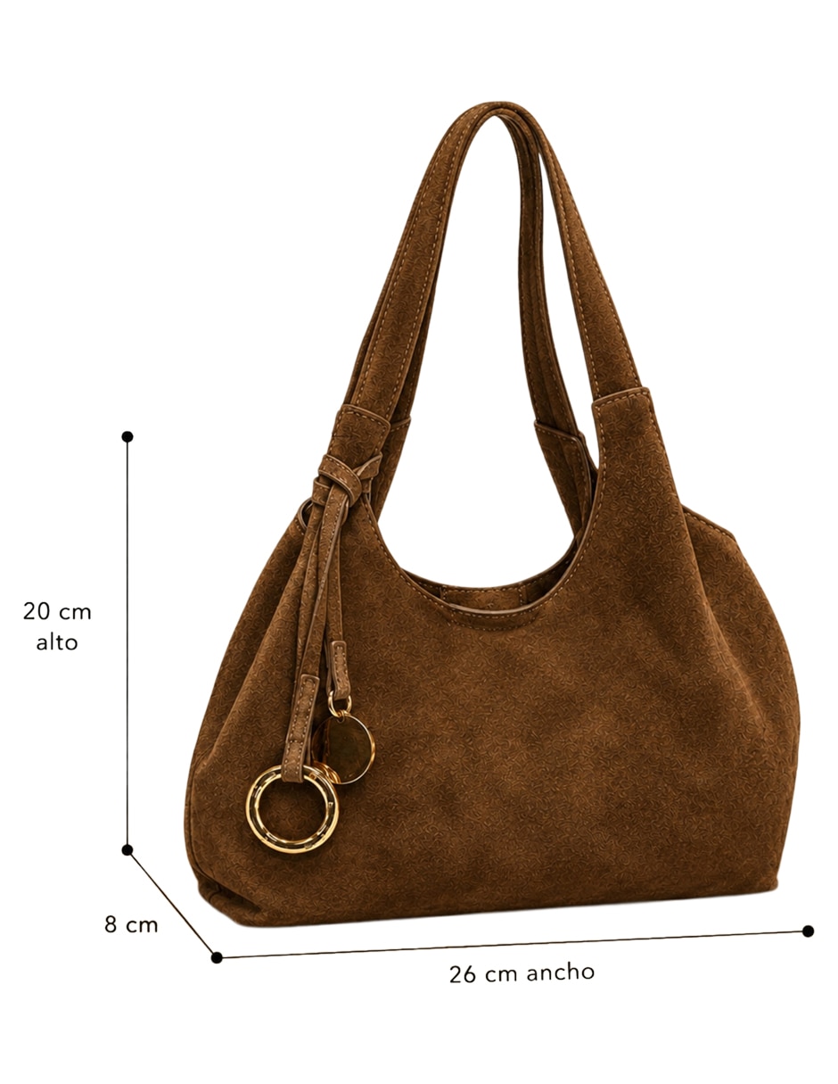 Bolsa shoulder de ante para mujer 5