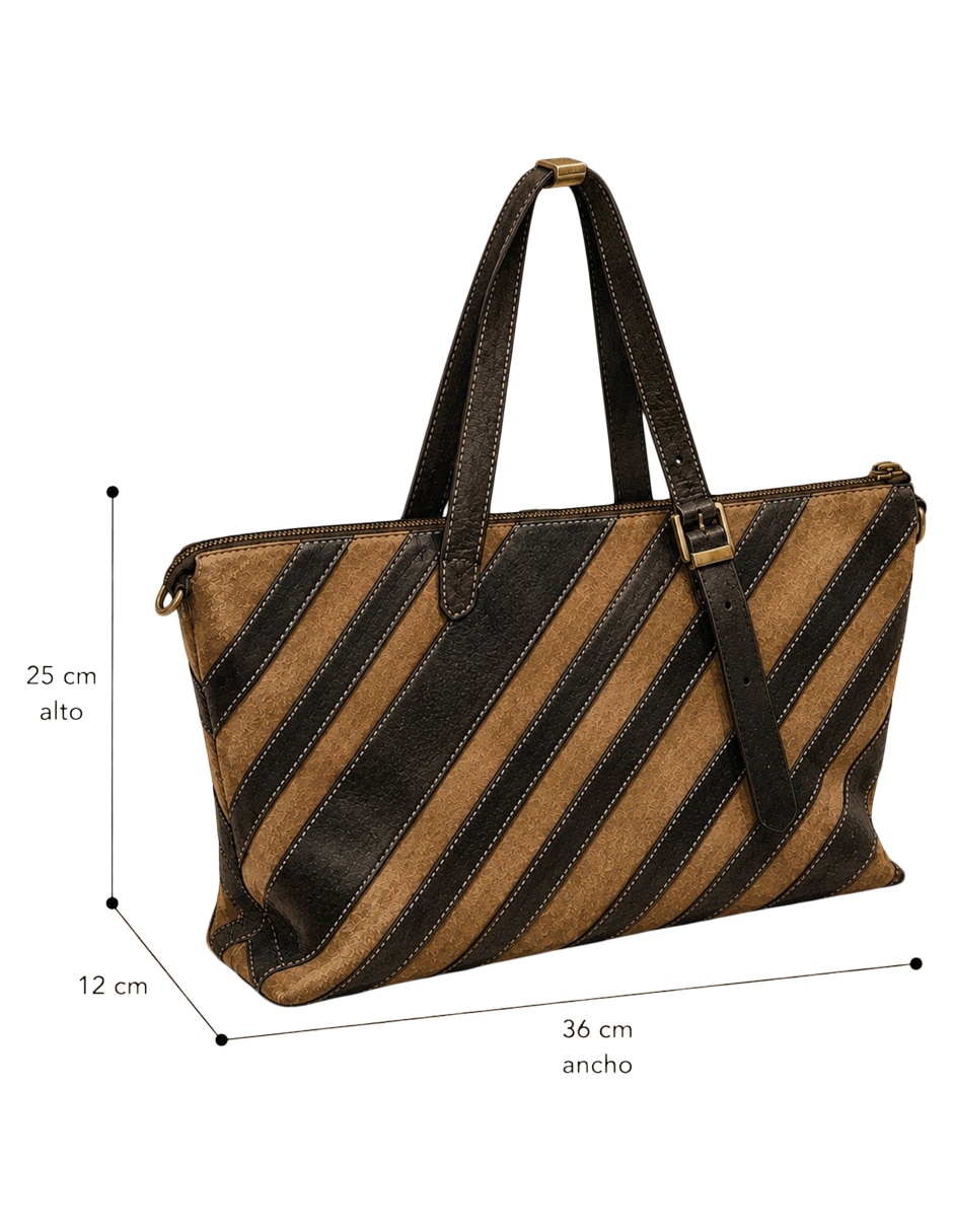 Bolsa shoulder de piel para mujer 5