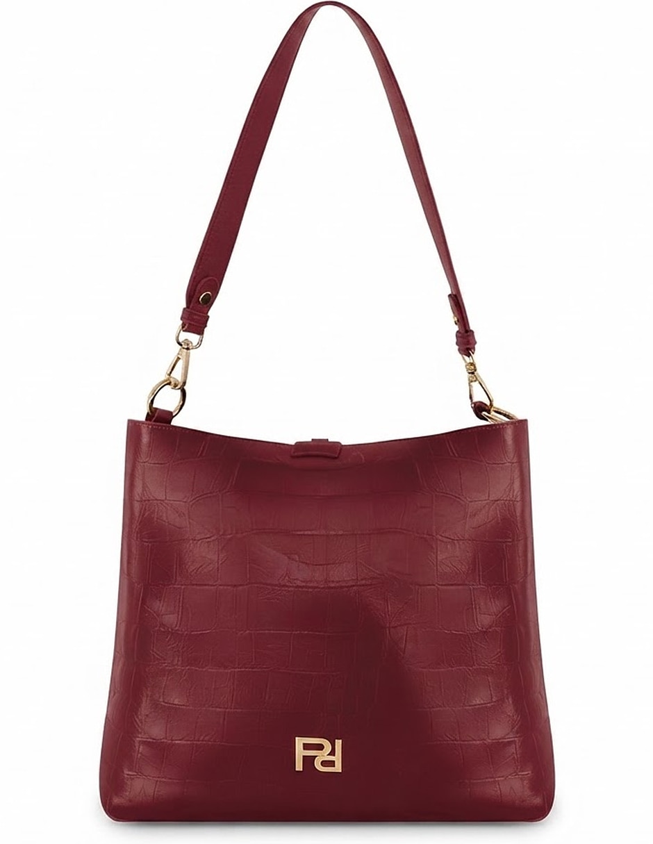 Bolsa shoulder de piel para mujer 1