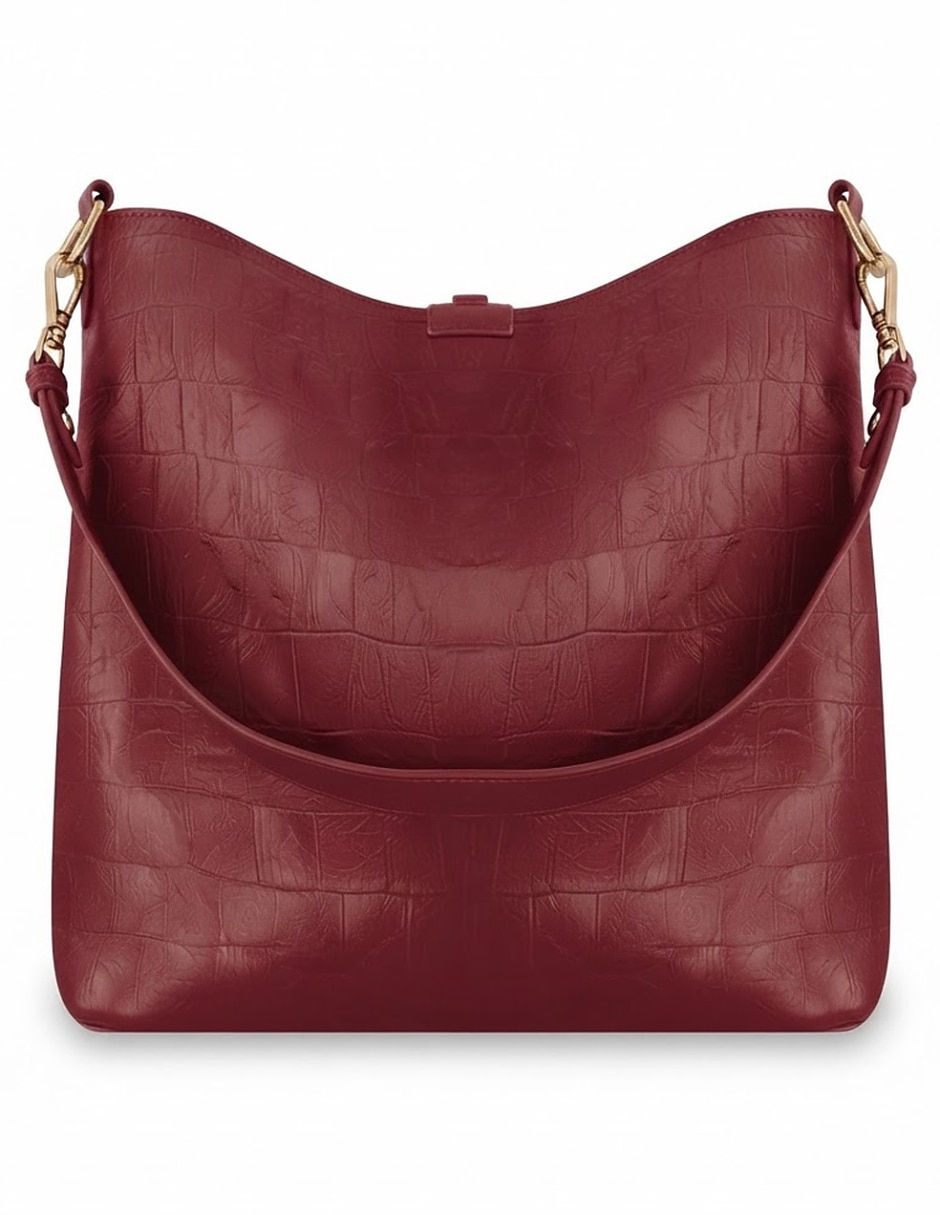 Bolsa shoulder de piel para mujer 5