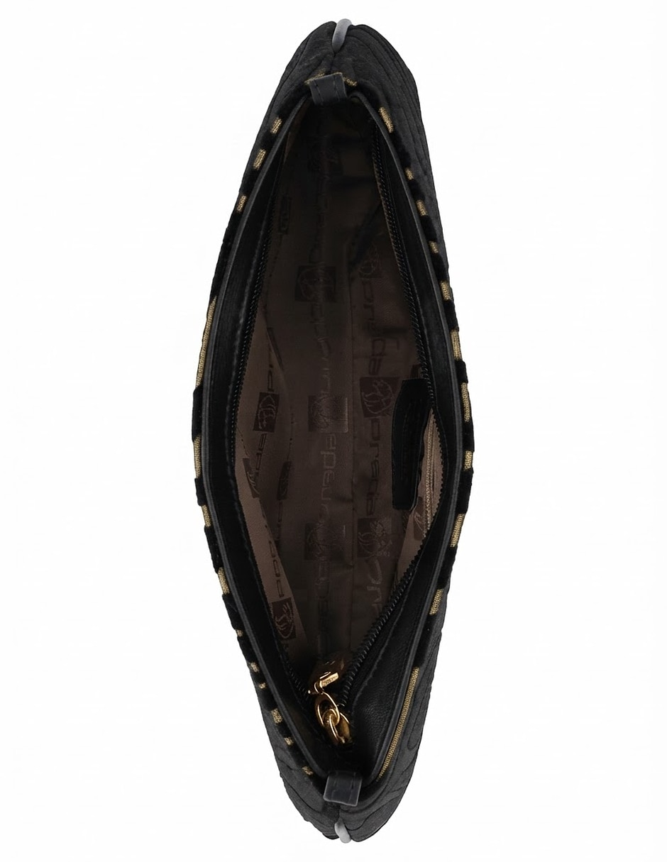 Bolsa clutch de ante para mujer 2