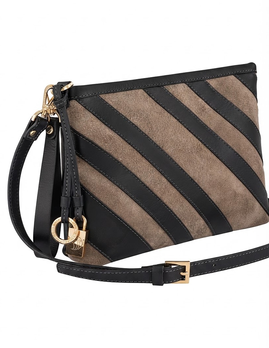 Bolsa bandolera de piel para mujer 4