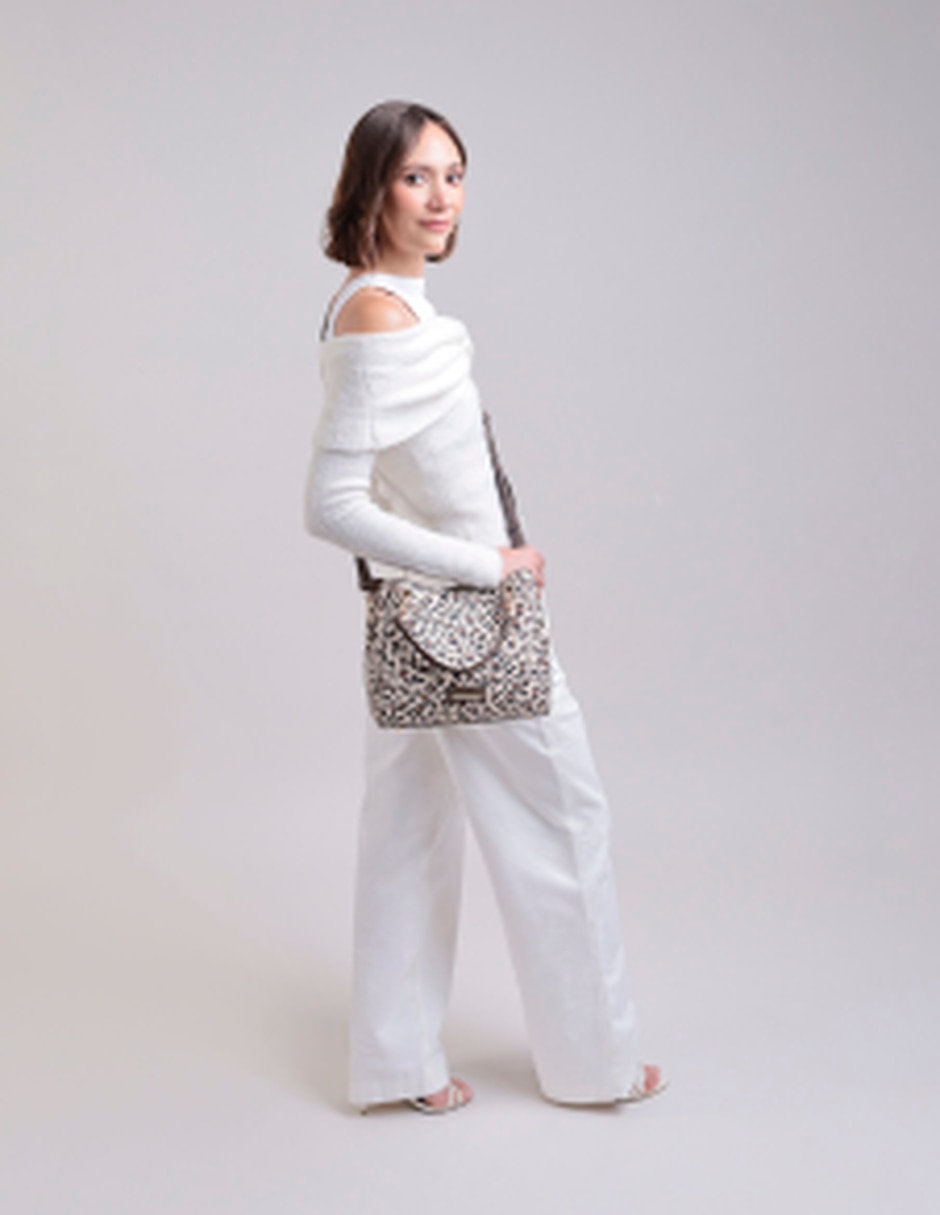 Bolsa satchel leonela para mujer 7