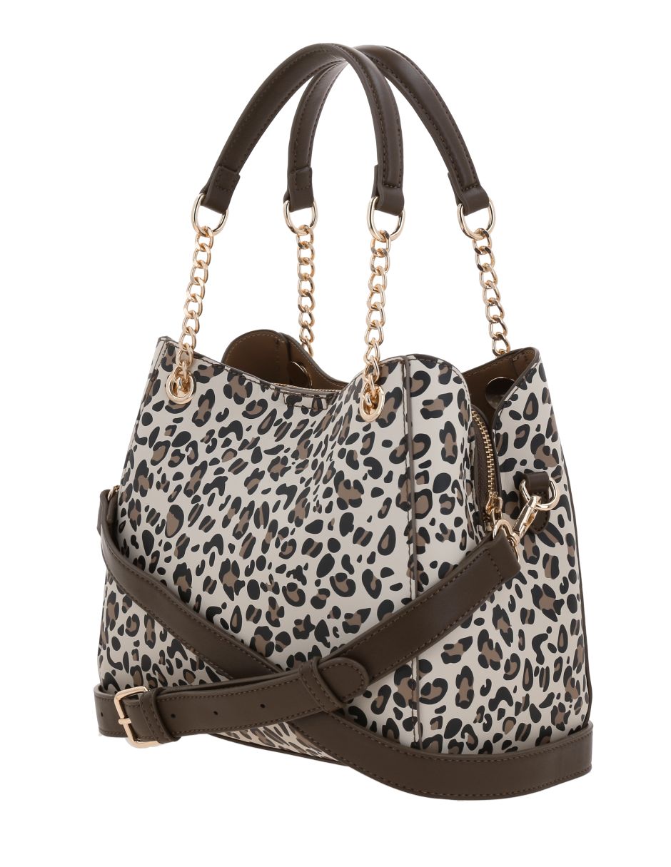 Bolsa satchel leonela para mujer 9