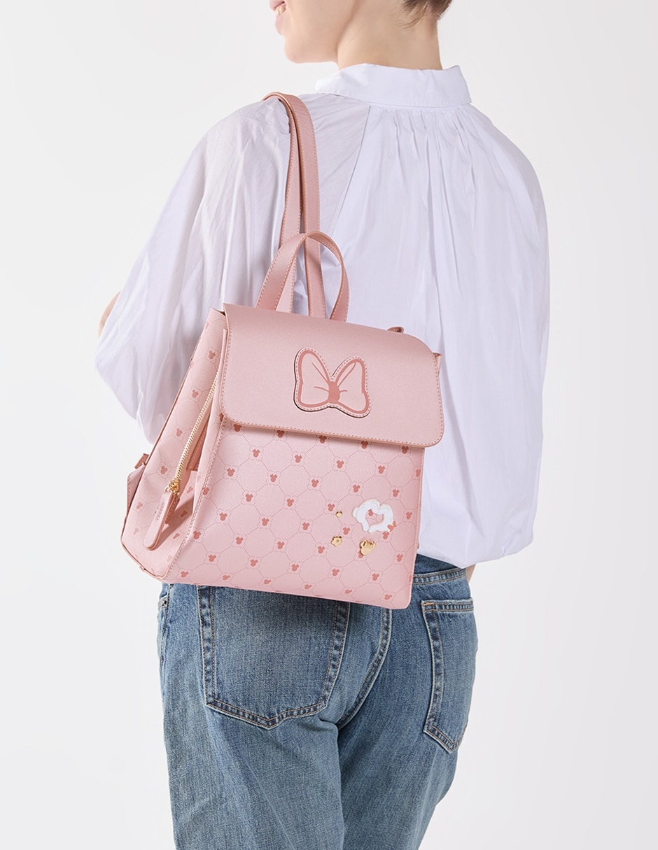 Mochila casual minnie mouse ishoda para mujer 3