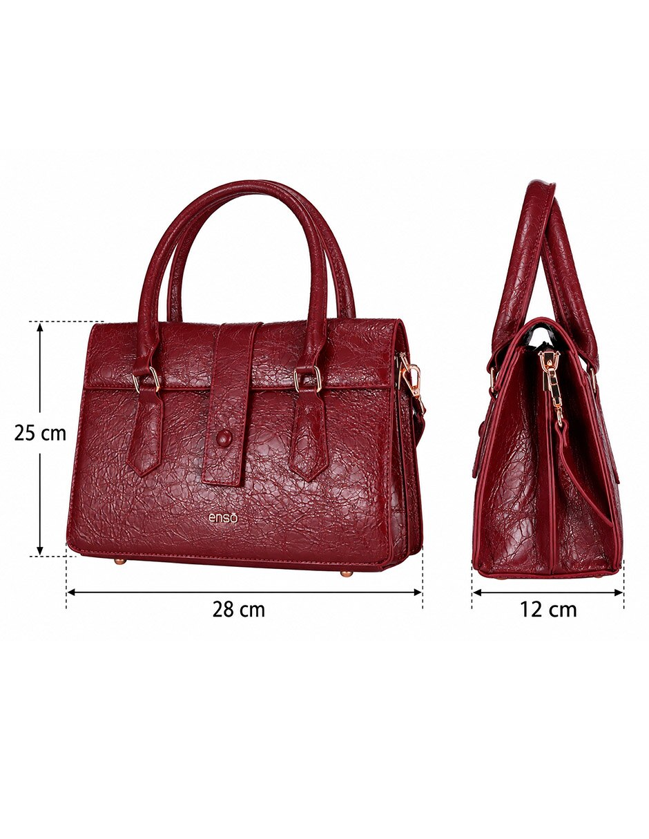 Set/Bolsa Satchel Este-Oeste No aplica de Poliuretano para (si aplica) Mujer 6