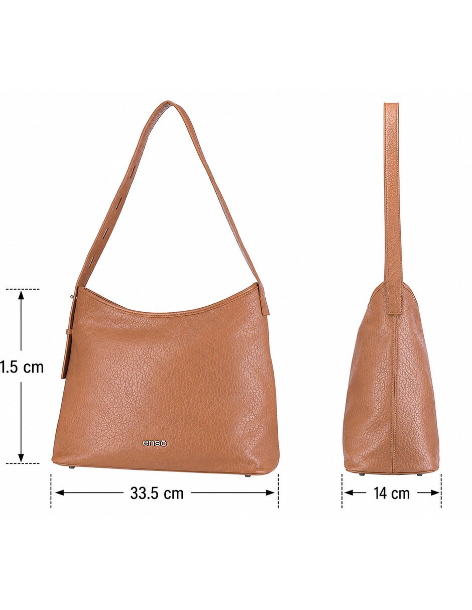 Set/Bolsa Hobo Curva Esencial No aplica de Poliuretano para (si aplica) Mujer 6