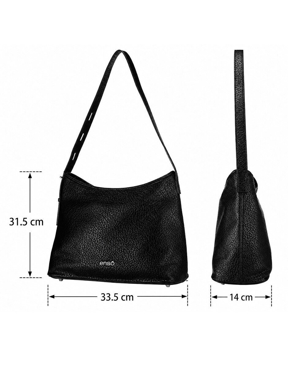 Set/Bolsa Hobo Curva Esencial No aplica de Poliuretano para (si aplica) Mujer 6